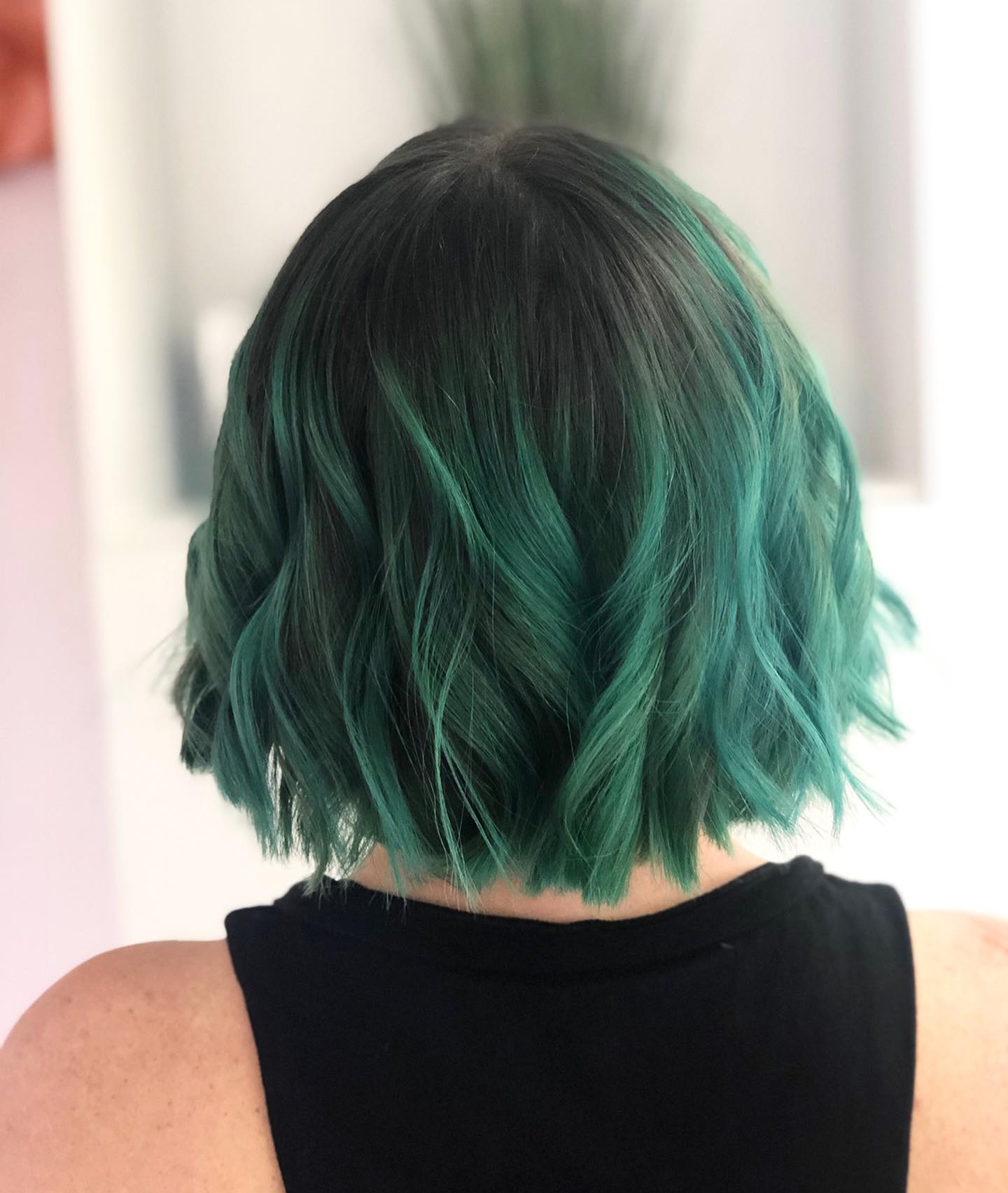 33+ Green Ombre Hair Color Ideas That Turn Heads