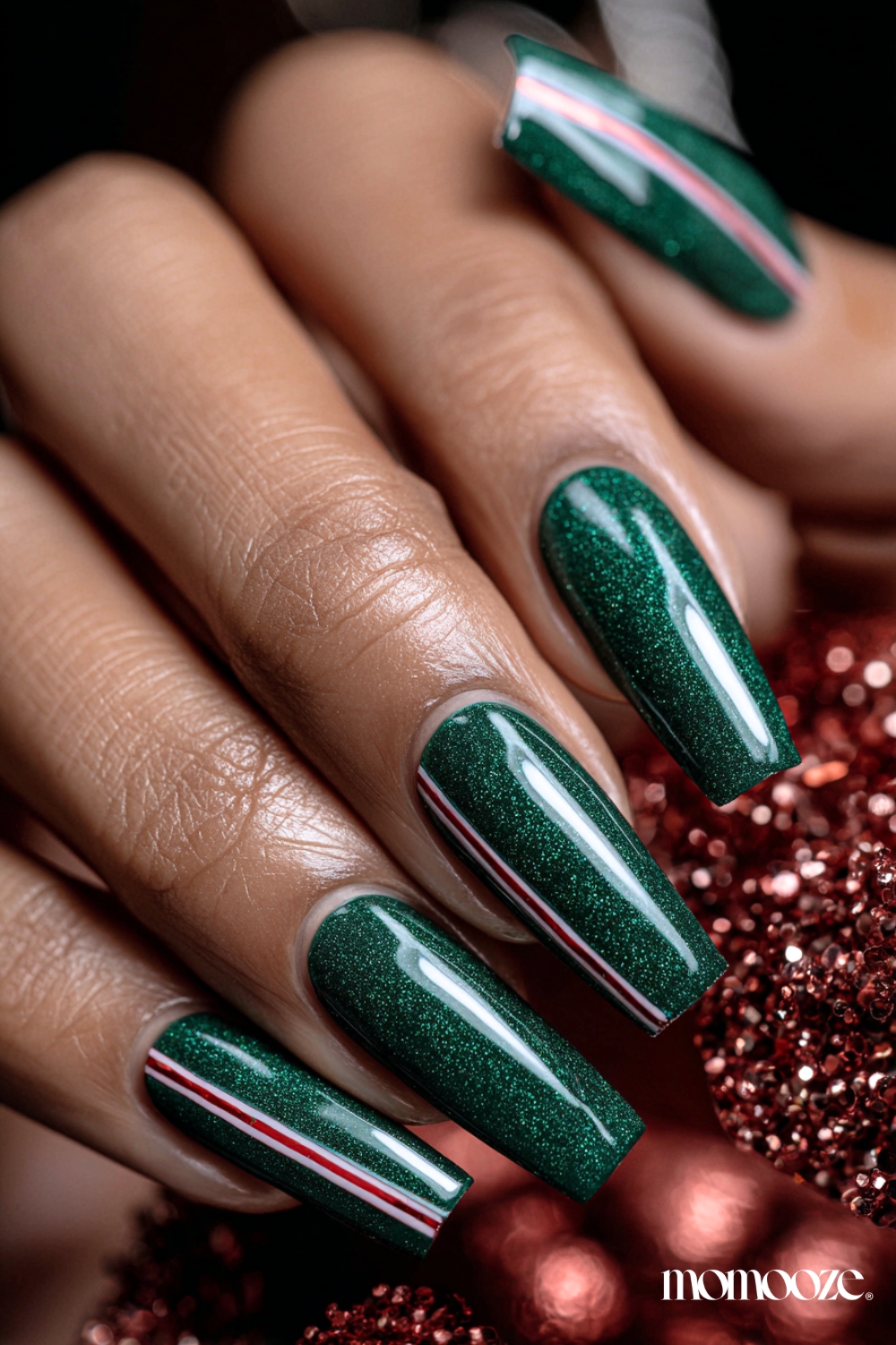 green-winter-nails-ideas-designs-11 green winter nails ideas designs 11