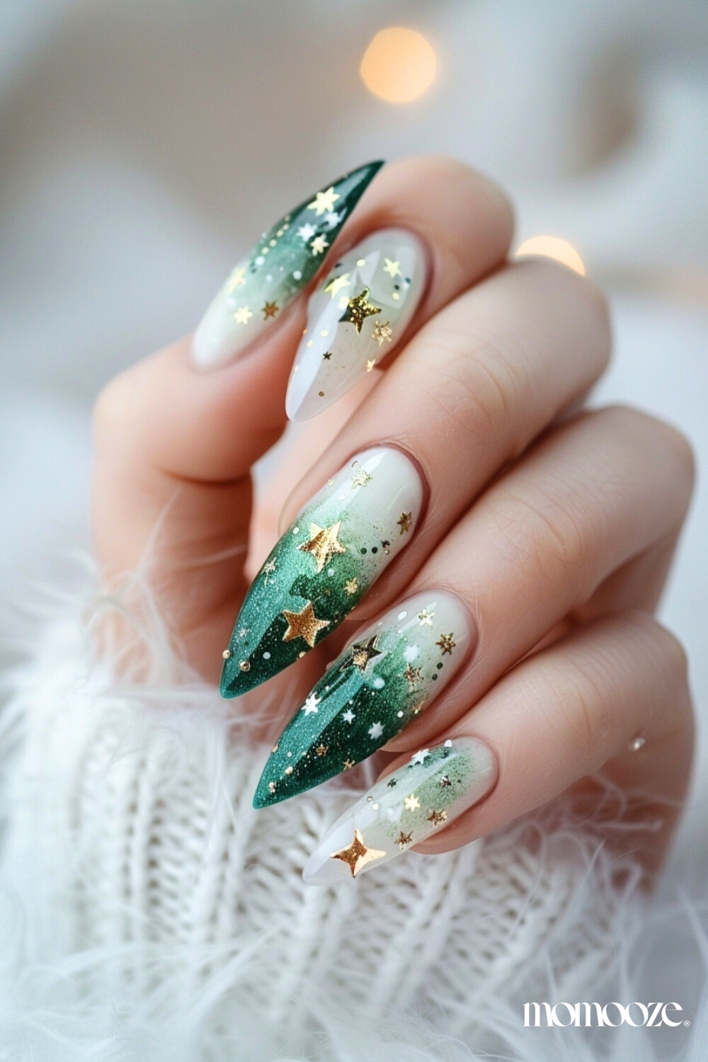green-winter-nails-ideas-designs-18 green winter nails ideas designs 18