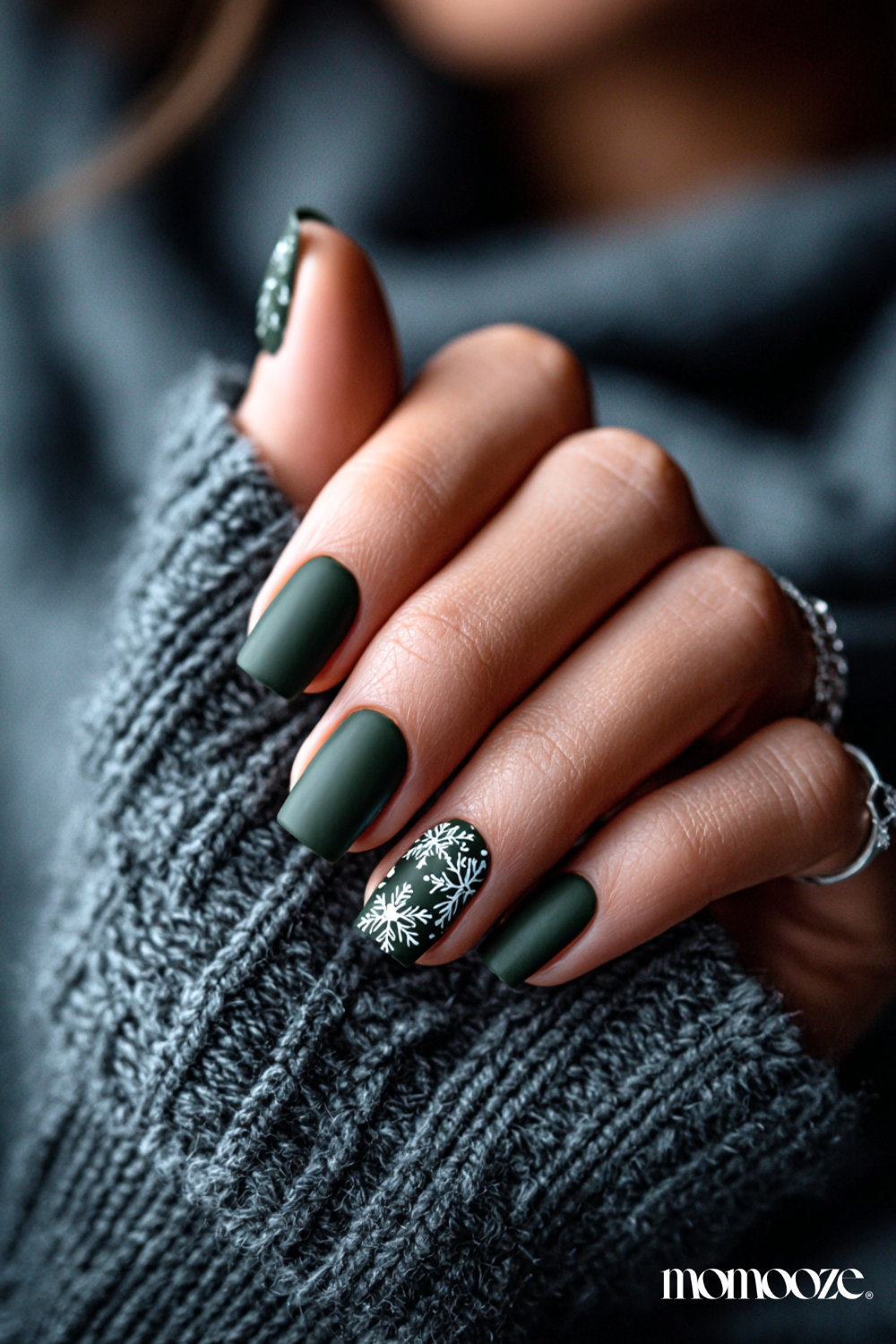 green-winter-nails-ideas-designs-3 green winter nails ideas designs 3 1