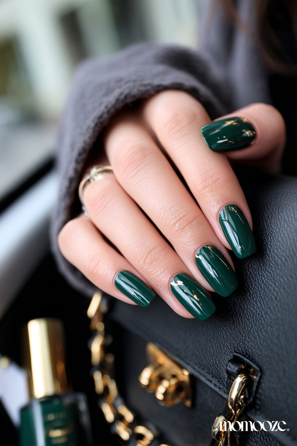 green-winter-nails-ideas-designs-6 green winter nails ideas designs 6