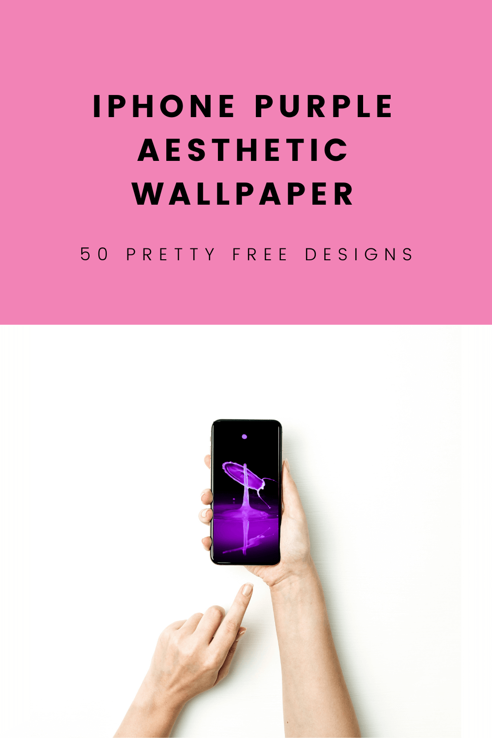 IPhone Purple Aesthetic Wallpaper: 50 FREE Gorgeous Designs For Your Phone