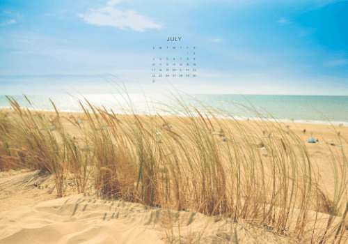 July 2022 Wallpaper Calendar