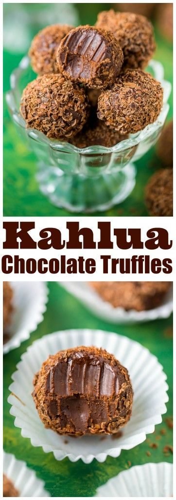 kahlue chocolate truffles
