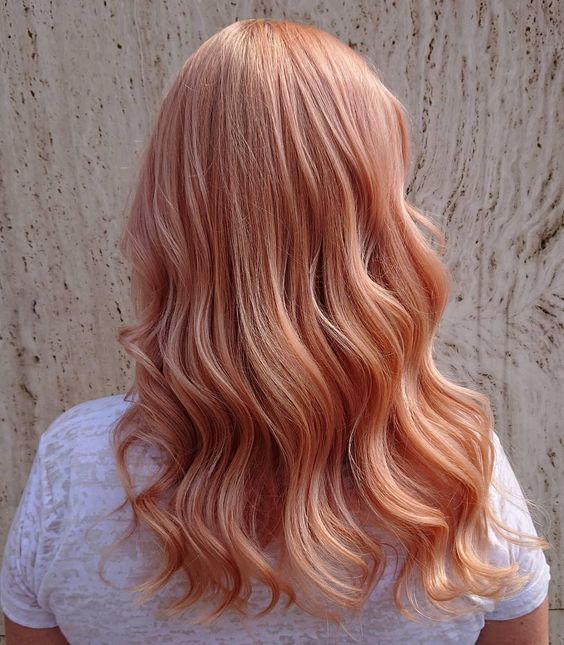Light Strawberry Blonde Hair