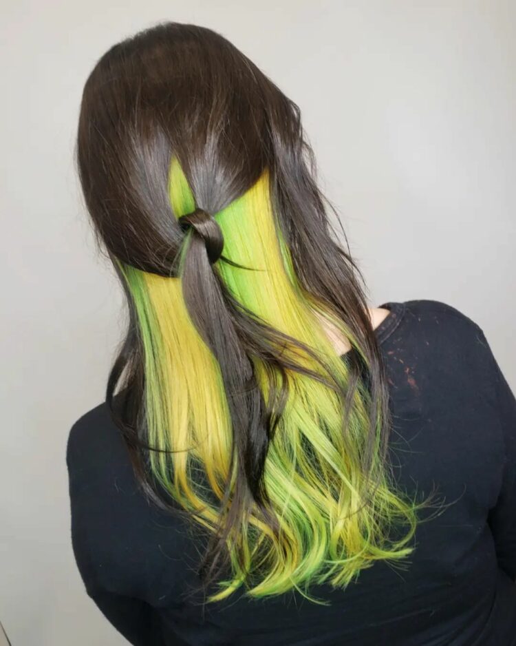 Lime Green Hair: 23+ Best Looks That Will Turn Heads