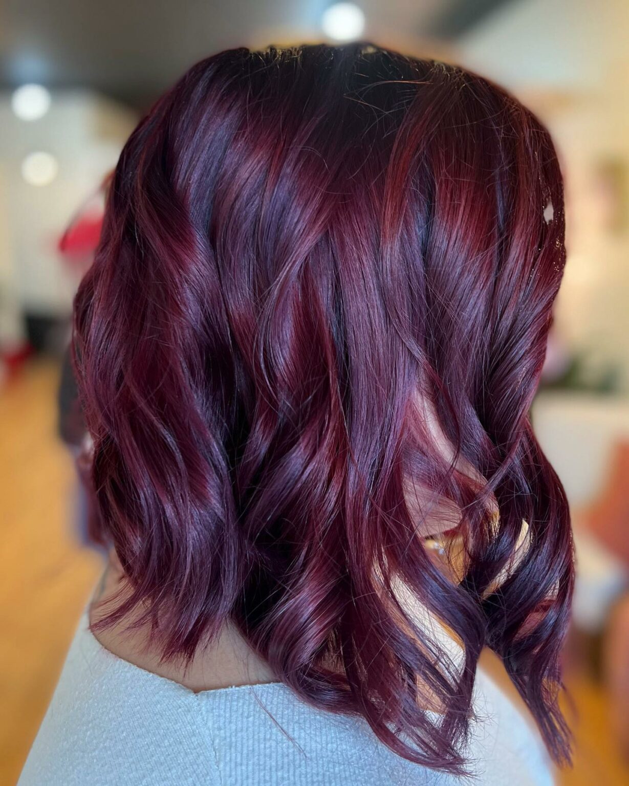 50+ Beautiful Merlot Hair Color Ideas For Any Hair Length