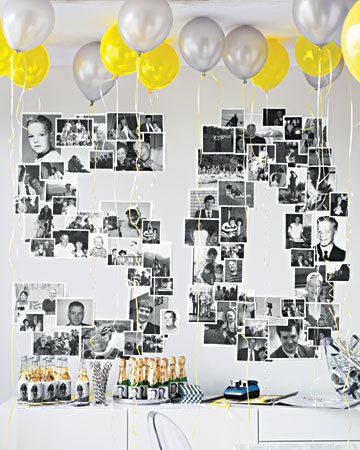 milestone birthday party ideas
