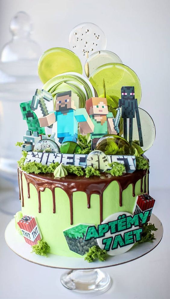 Minecraft cake | Kids customised Cake