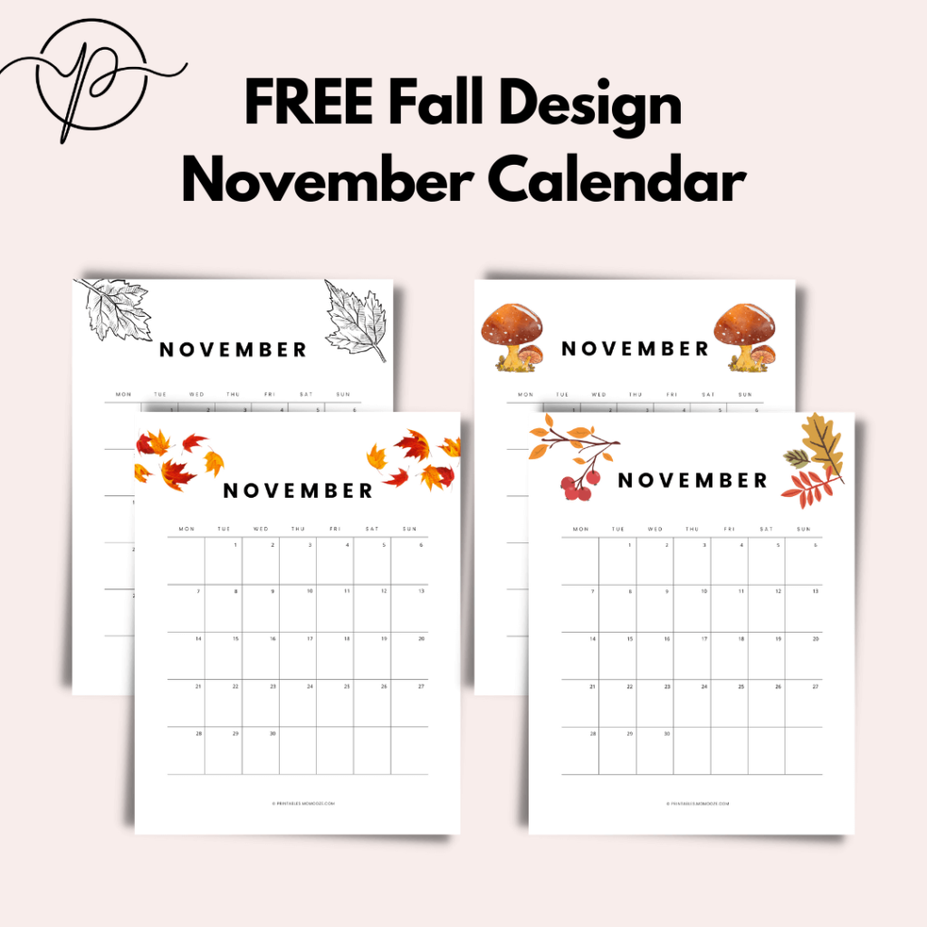 november calendar 2022 - free printable calendar for november 2022