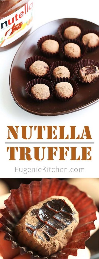 nutella truffles