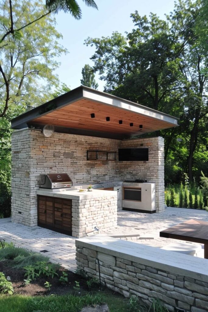 20 Creative Outdoor Kitchen Design Ideas for Ultimate Entertaining 9 outdoor kitchen design