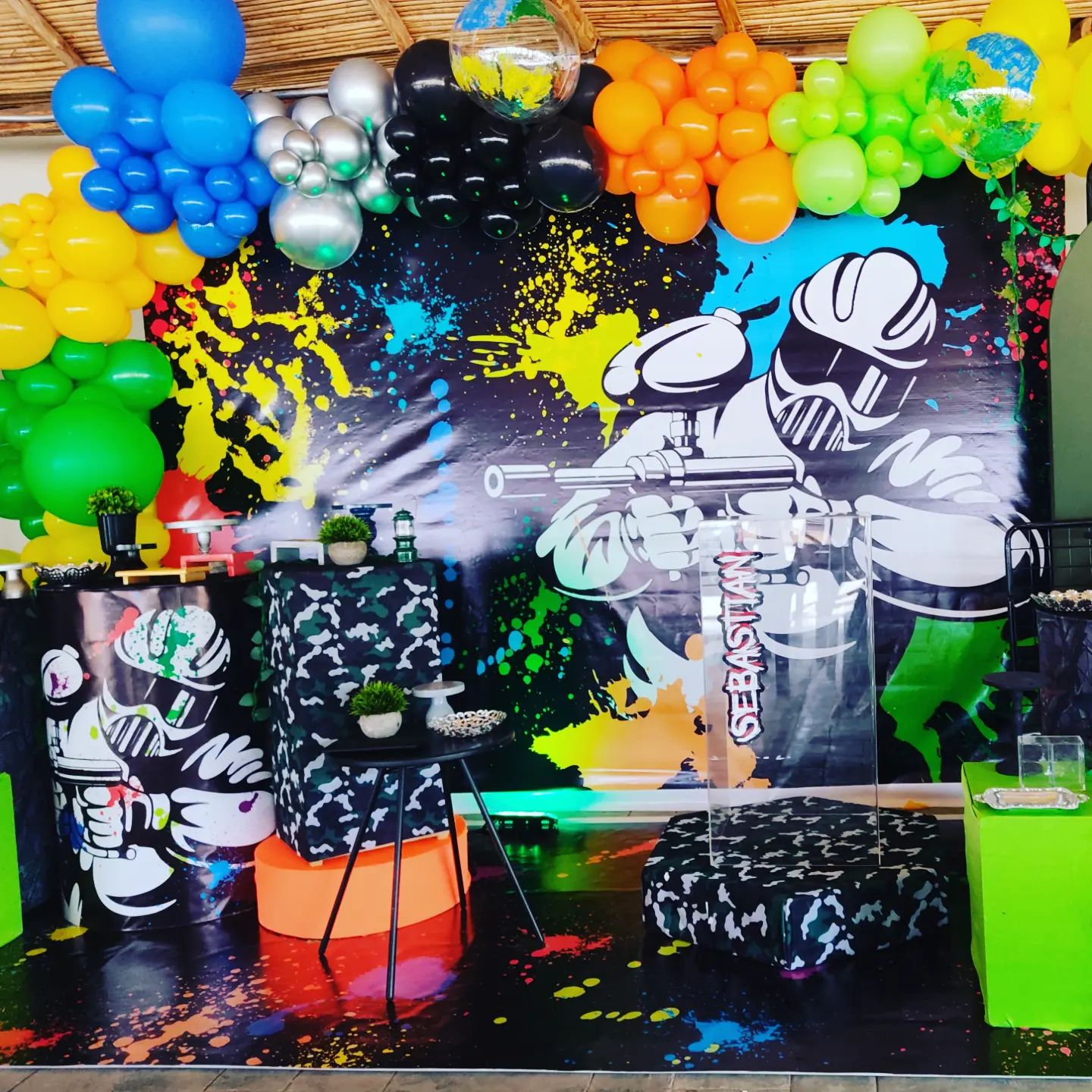 paintball birthday party ideas