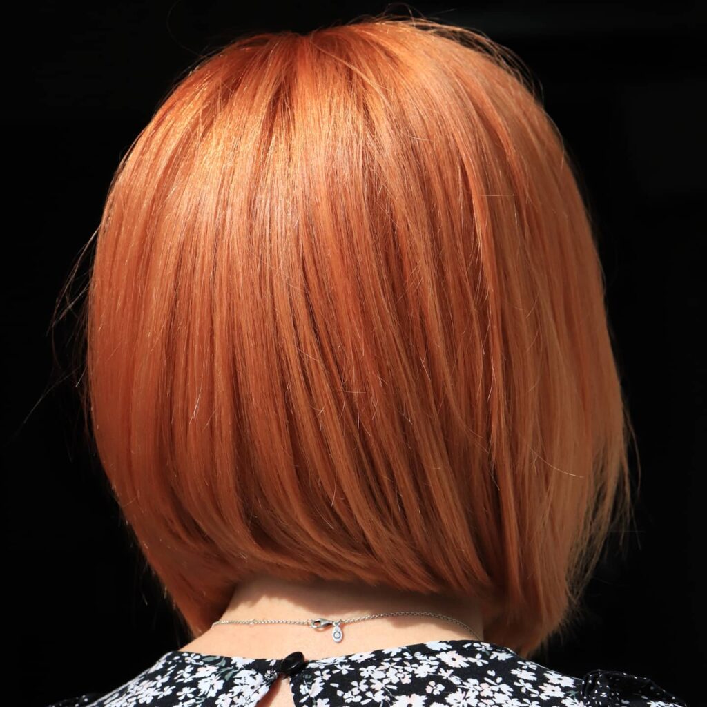 Pastel Orange Hair