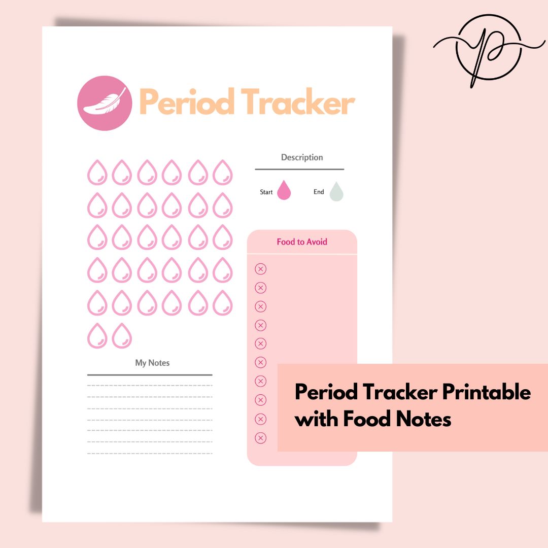 period tracker printable