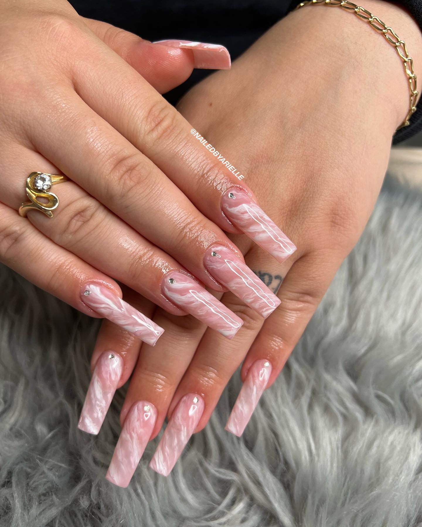 32+ Marble Nails Designs To Try This Year | Pink nails, Gel nails, Nail art