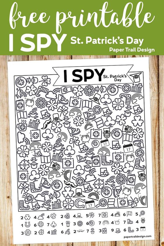 40+ I Spy Game Printables - Paper Trail Design