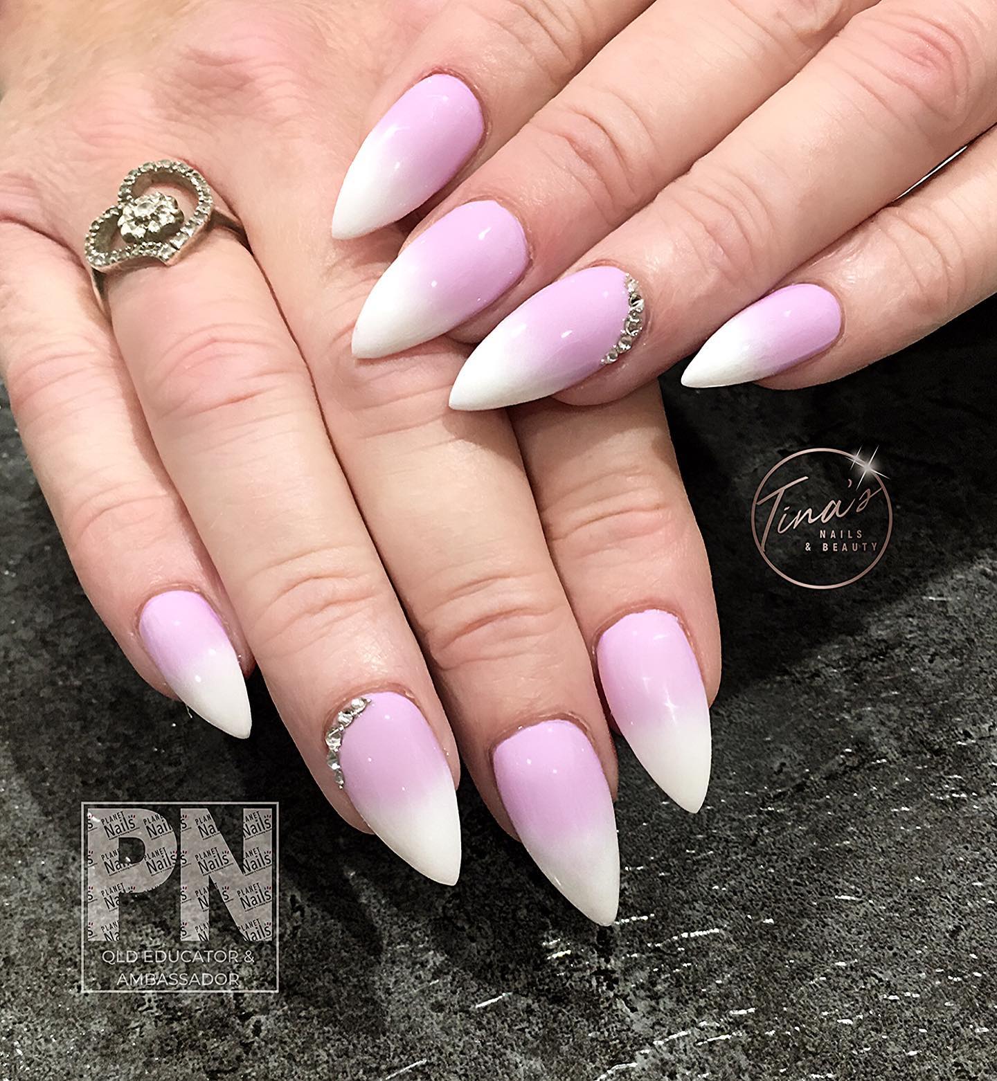 Pin on Light purple nails