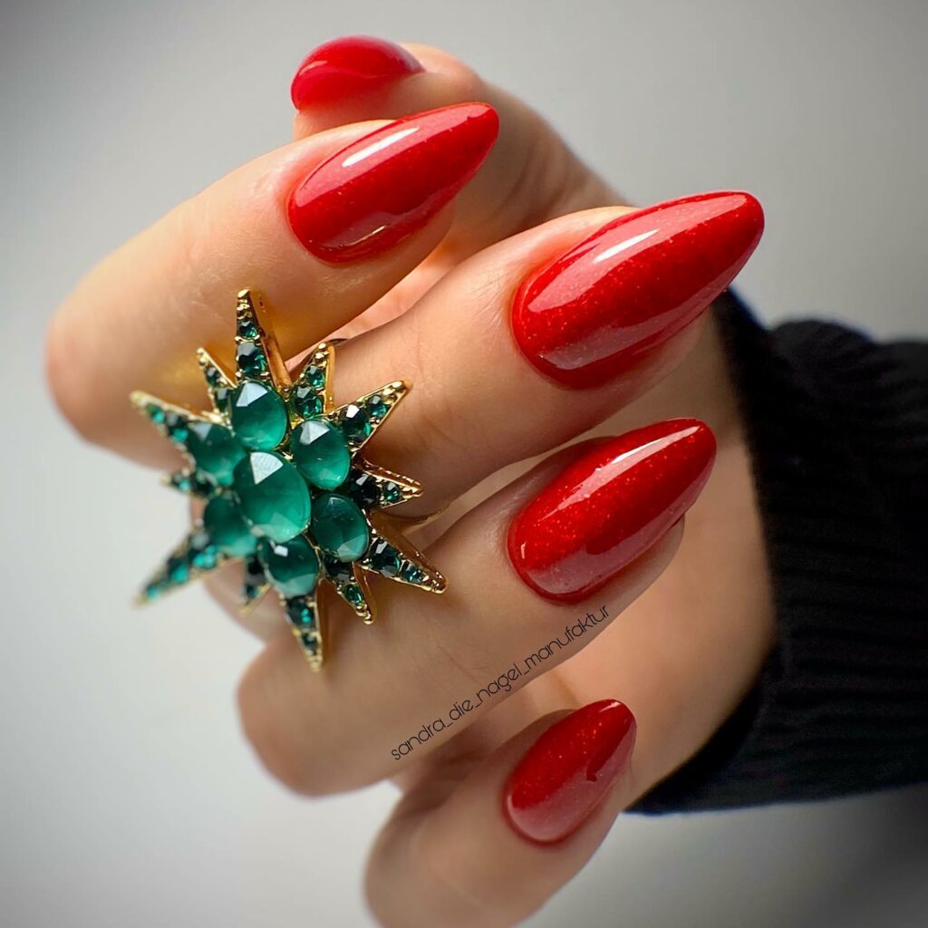 Red Summer Nails