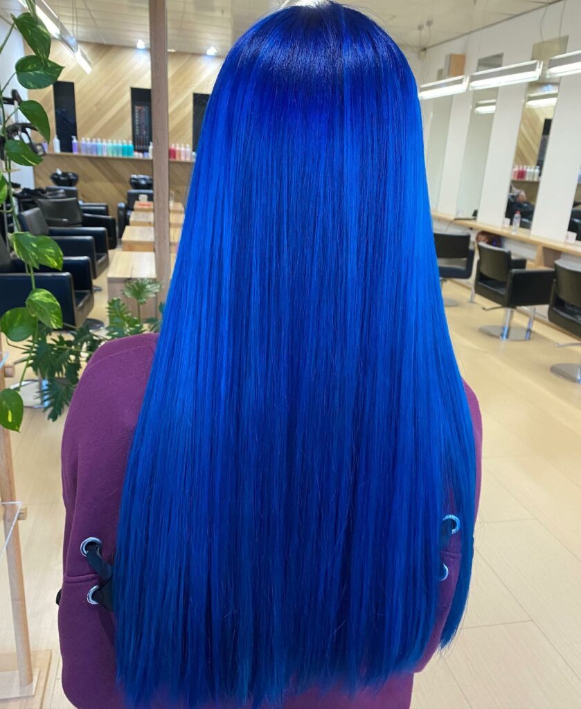 Royal Blue Hair