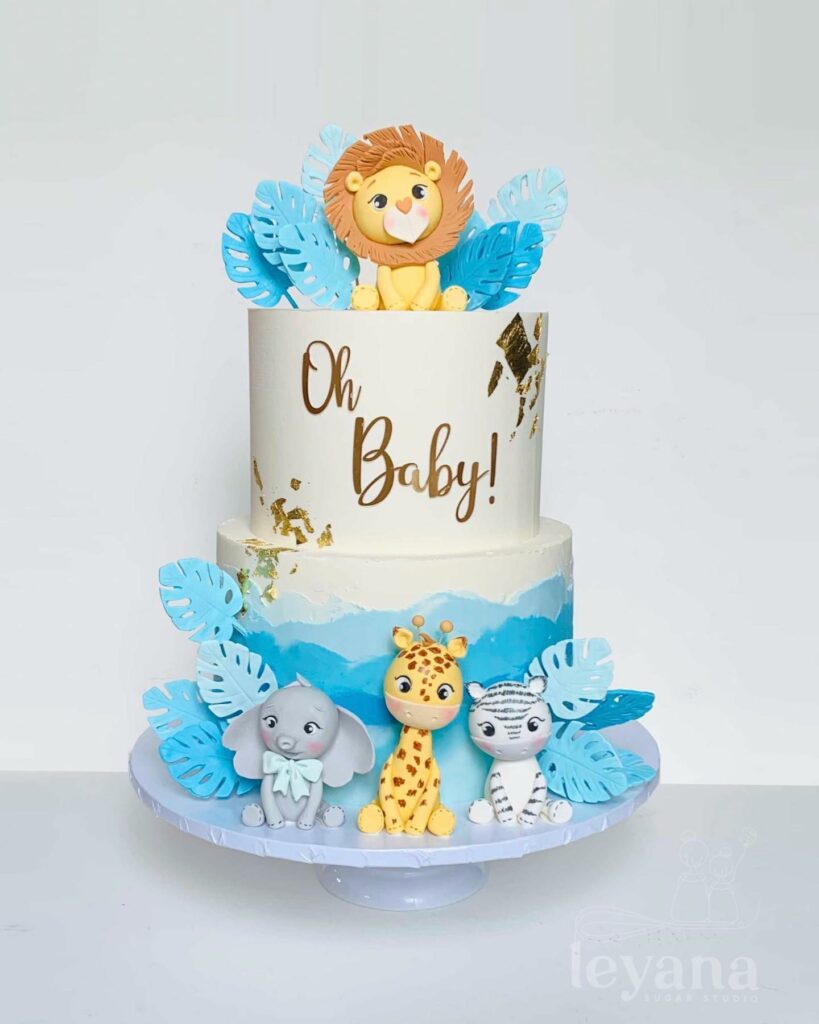Safari Baby Shower Cake Ideas
