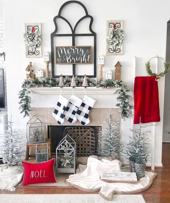 ultimate christmas decoration cozy fireplace momooze.com online magazine for modern moms