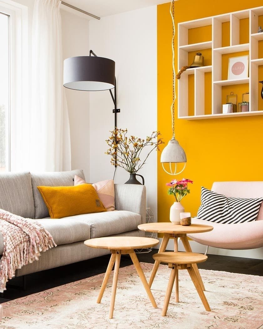 Yellow Living Room Decor Inspiration
