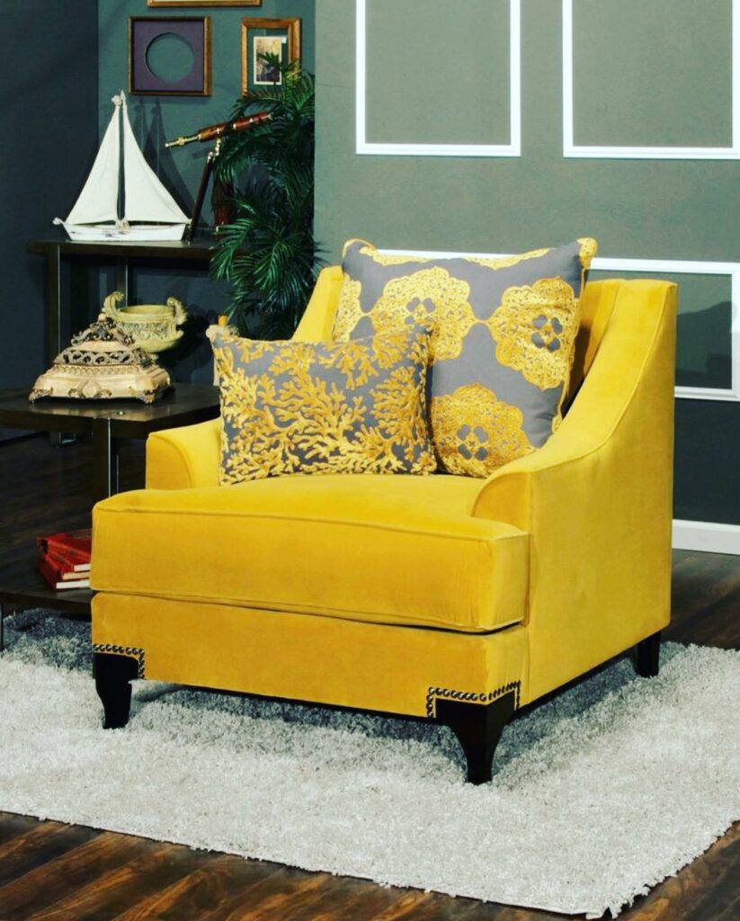Yellow Living Room